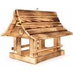 BerryHome Krmítko pro ptáčky horalské opalované 25 × 30 × 26 cm – Hledejceny.cz