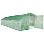 Garden Point s kovovým rámem 4x8x2m GAP447 zelený s dveřmi – Hledejceny.cz