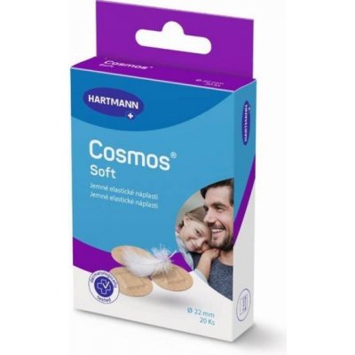 Cosmos Soft jemná kulatá náplast 22 mm 20 ks – Zboží Mobilmania