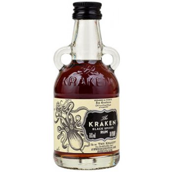 The Kraken Black Spiced Rum 47% 0,05 l (holá láhev)