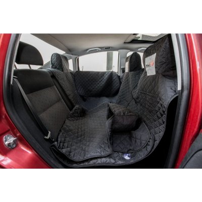 HobbyDog Ochranný potah na sedačky do auta černý 140 x 220 cm – Sleviste.cz