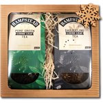 Hampstead Tea BIO sypaný zelený a Darjeeling černý čaj 2 x 100 g – Zbozi.Blesk.cz