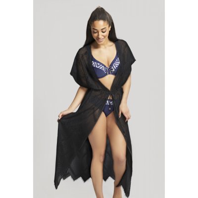 Swimwear Beachwear Dress noir SW1425 – Zboží Mobilmania