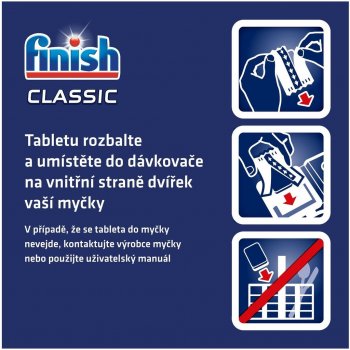 Finish Classic tablety do myčky nádobí 110 ks