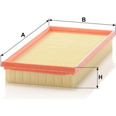 MANN-FILTER Vzduchový filtr MANN C3083 (MF C3083) – Hledejceny.cz