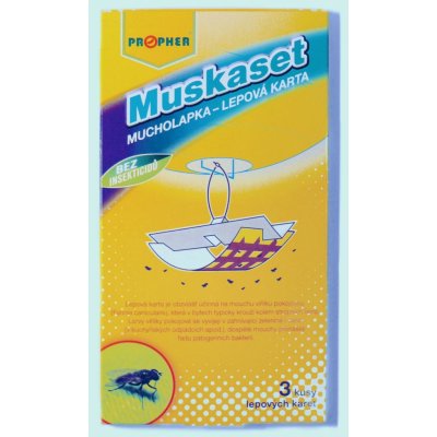 Agro CS MUSKASET lepová karta 10x20 cm – Hledejceny.cz