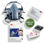 3M 7502 Protiprachová sada Polomaska s filtry 6035 P3 R a Originál – Zboží Dáma