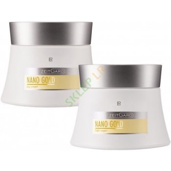 LR zeitgard Nanogold denní krém 50 ml + noční krém 50 ml