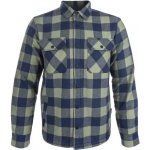 Bennon pánská flanelová košile s károvaným vzorem PIPPO Jacket khaki/blue – Hledejceny.cz
