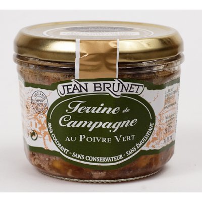 Jean Brunet Farmářská terina se zeleným pepřem 180g – Zboží Dáma