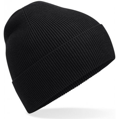 Beechfield Čepice B 51N z bio bavlny black Černá – Hledejceny.cz