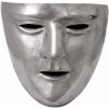 Karnevalový kostým Outfit4Events Římská železná maska na obličej pocínovaná mosaz