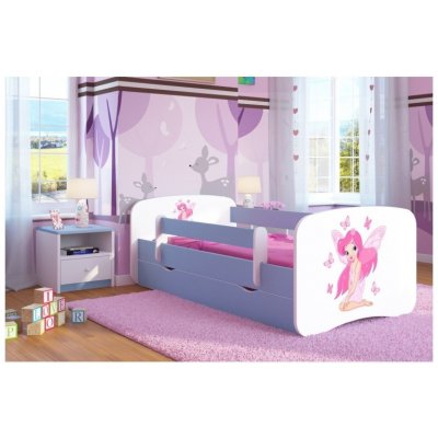 Kocot Kids Babydreams víla s motýlky modrá se šuplíky