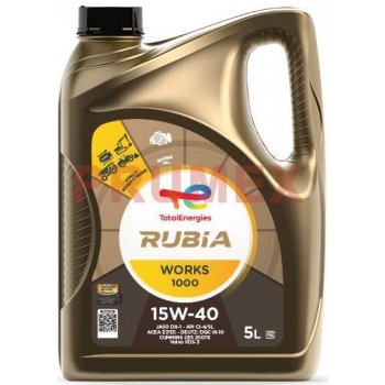 Total Rubia Works 1000 15W-40 5 l