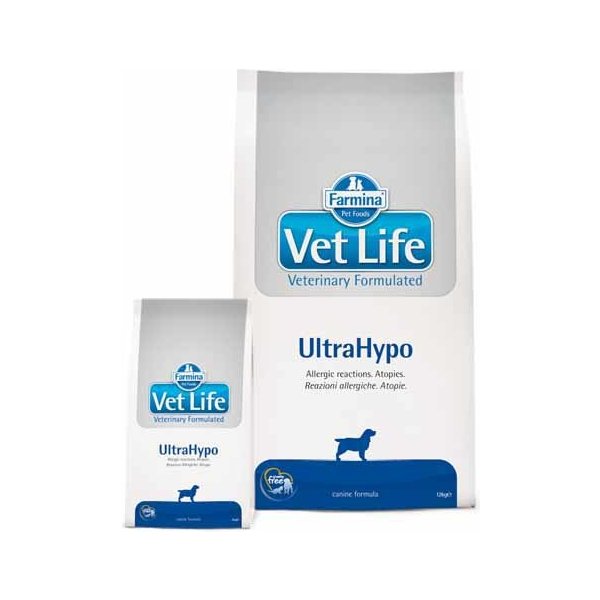 Krmivo pro psa Vet Life Natural Dog UltraHypo 24 kg