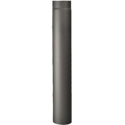 STEEL Processing Roura kouřová s klapkou 150mm/250 t.1,5mm ČER 654185 – Zboží Dáma