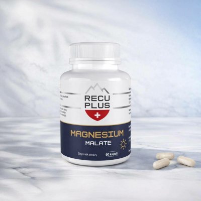 RECUPLUS Magnesium Malate 90 kapslí – Hledejceny.cz