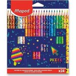 Maped Pastelky Pixel Party 862206 24 ks – Zboží Živě