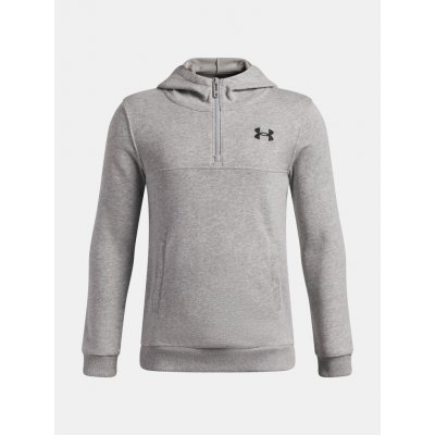 Under Armour UA Rival Lw 1/4 Zip Hoodie šedá – Hledejceny.cz