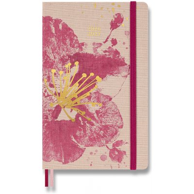 Moleskine Sakura A5 týdenní 2026-27 růžový – Zboží Mobilmania