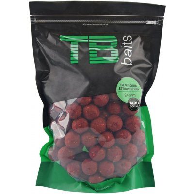 TB Baits Hard Boilie GLM Squid Strawberry 250 g – Sleviste.cz