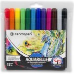 Centropen Akvarelové fixy 8683 12 ks – Zboží Dáma