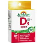 Jamieson Vitamín D3 1000 IU kapky 11,4 ml – Hledejceny.cz