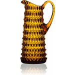Sklárna Květná 1794 Džbán Polka Dot 1 200 ml amber – Zboží Dáma