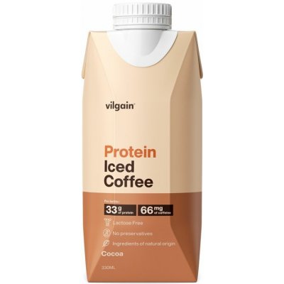 Vilgain Protein Iced Coffee kakao 330 ml – Zboží Dáma