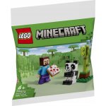 LEGO® Minecraft 30672 Steve s mládětem pandy – Zboží Dáma