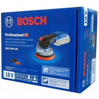 PONCEUSE EXCENTRIQUE GEX 18V-125 SOLO - 0601372201 Bosch pro