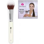 Petra Lovely Hair D53 konturovací štětec na bronzer tvářenku a rozjasňovač by Dermacol 17 cm – Zboží Dáma
