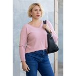 Italy fashion Dámský svetr COCOA Šalvějová, – Zboží Dáma