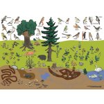 Cesta k poznání POD ZEMÍ NAD ZEMÍ 98 x 70 MAGNET – Zboží Mobilmania