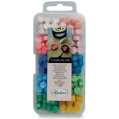 Aladine Pečetní vosk granulovaný perleťové barvy – Hledejceny.cz