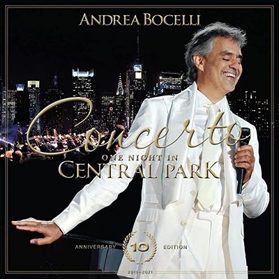 Andrea Bocelli - Concerto - One Night In Central Park - 10th Anniversary Edition - Coloured LIMITED LP – Zboží Mobilmania