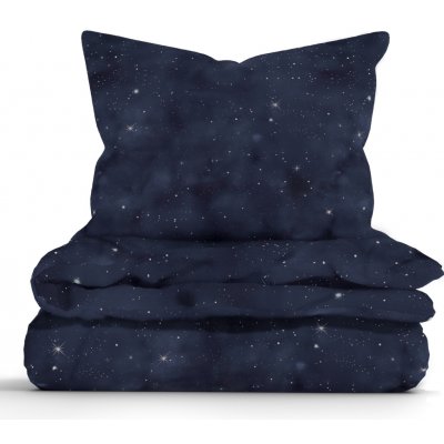 MKLuzkoviny.cz bavlna povlečení Renforcé Hvězdná obloha 140x200 70x90 – Zboží Mobilmania