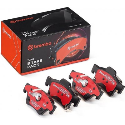 Sada brzdových destiček, kotoučová brzda BREMBO P 37 016X – Sleviste.cz