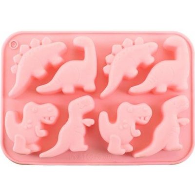 TORO FORMA SILIKON NA LED 8KS DINOSAURY 18,8X12,6X2,2CM_hamashop – Zbozi.Blesk.cz