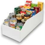 usporadejto.cz Kartonplast úložný box plastový bílý 20 x 50 x 16 cm – Sleviste.cz