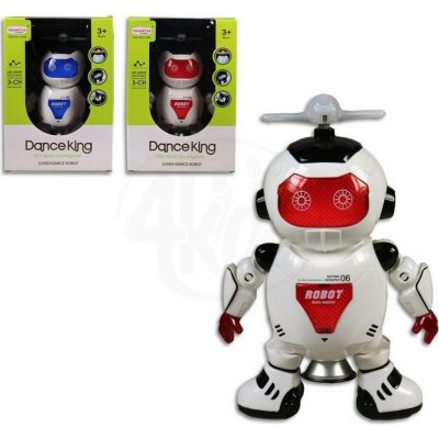 MaDe robot na baterie modrá 23 cm – Zboží Dáma