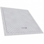 Scobax Steelsafe Zinc poklop hranatý 954 x 654 mm stříbrná – Sleviste.cz