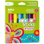 Apli Temperové barvy suché, 6 metalických barev – Zboží Dáma