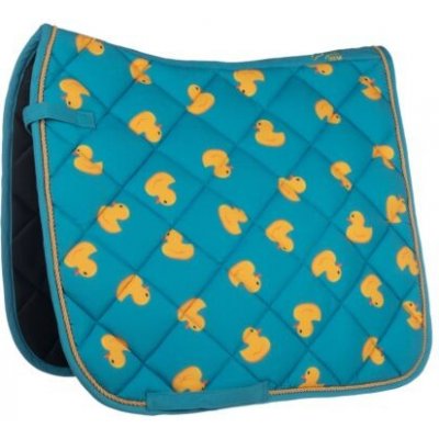 HKM Podsedlová dečka Naples modrá žlutá – Zboží Dáma