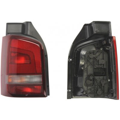 ZADNÍ SVĚTLO, LAMPA LEVÉ CARAVELLE, MULTIVAN VOLKSWAGEN TRANSPORTER/MULTIVAN (T5), 10.09- OE: 7E5 945 095 E, 7E5945095C 2SK 010 318-071 Hella – Hledejceny.cz