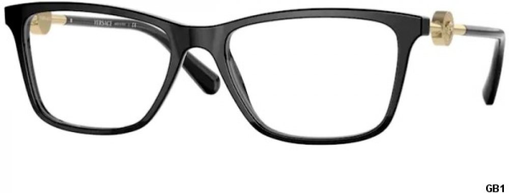 Dioptrické brýle Versace VE 3299B GB1 černá | Srovnanicen.cz