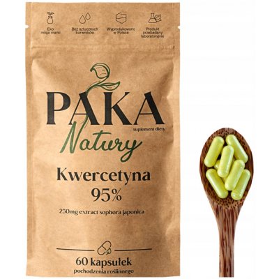 Paka Natury Kvercetin 95% 60 veganských kapslí – Hledejceny.cz