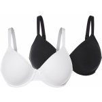 esmara podprsenka 2 kusy černá/bílá – Zboží Dáma