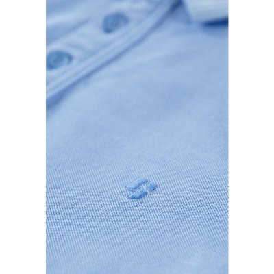 GARCIA mens polo ss blue bay