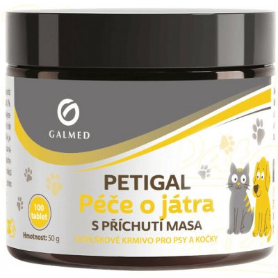 Galmed PETIGAL Péče o játra 100 tablet – Hledejceny.cz